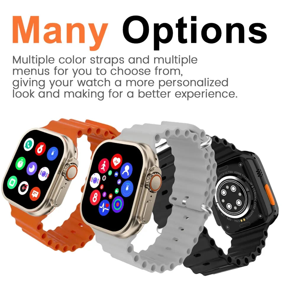 T800 Ultra 2 1.99″ HD IPS Display Smart Watch Series 9 Bluetooth Call Smartwatch